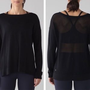 Lululemon sweater grey size 10